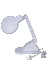 Лупа настільна Magnifier Compact Lamp 90мм/3х, 25мм/12х з підсвіткою