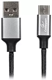 Кабель Cablexpert USB-A - Type-C 12w 2.4a 1м cable Black (CCPB-C-USB-09BK)