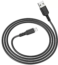 Кабель Hoco X62 Fortune USB-A - Lightning 12w 2.4a 1м cable Black - миниатюра 3 Кабель Hoco X62 Fortune USB-A - Lightning 12w 2.4a 1м cable Black - миниатюра 3