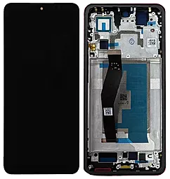 Дисплей Xiaomi 14T с тачскрином и рамкой, оригинал, Black