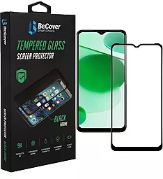 Защитное стекло BeCover для Realme C35 Black (708155) - фото Защитное стекло BeCover для Realme C35 Black (708155)
