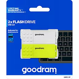 Флешка GooDRam 2x32 GB UME2 MIX 2-PACK USB (UME2-0320MXR11-2P) - миниатюра 4
