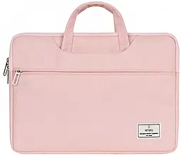 Сумка для ноутбуку WIWU Vivi Laptop Handbag 15.6" Pink - фото Сумка для ноутбуку WIWU Vivi Laptop Handbag 15.6" Pink