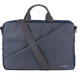 Сумка для ноутбука Vinga 15.6" gray blue (NB180GR) - миниатюра 6