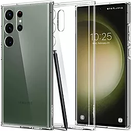 Чохол Spigen Ultra Hybrid для Samsung Galaxy S23 Ultra Crystal Cleare (ACS05617)