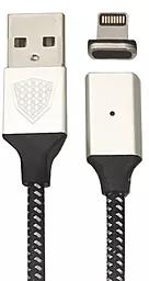Кабель USB Inkax Magnetic Lightning  Black (CK-50)
