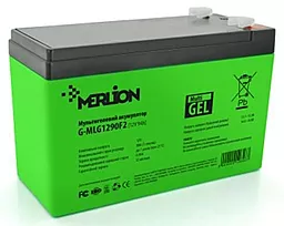 Акумуляторна батарея Merlion 12V 9AH Green (G-MLG1290F2 / 12648) AGM