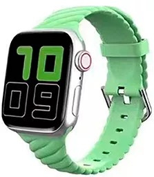 Змінний ремінець для розумного годинника Monochrome Twist для Apple Watch 42 mm, 44 mm, 45 mm, 49mm Mint