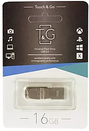 Флешка T&G Metal Series 16GB USB 2.0 (TG100-16G) Silver - фото Флешка T&G Metal Series 16GB USB 2.0 (TG100-16G) Silver