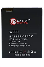 Аккумулятор Samsung W999 / EB445163VU / DV00DV6123 (1500 mAh) ExtraDigital