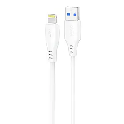 Кабель Proove Simple Silicone USB-A - Lightning 12w 2.4a 1м cable White (CCSS12001102) - фото Кабель Proove Simple Silicone USB-A - Lightning 12w 2.4a 1м cable White (CCSS12001102)