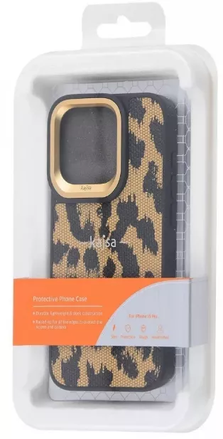 Чехол Kajsa Glamorus Collection для Apple iPhone 15 Pro Silver - фото 3