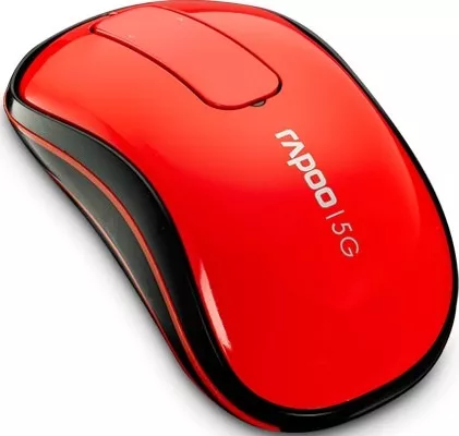 Компьютерная мышка Rapoo Wireless Touch Mouse T120p Red - фото 1