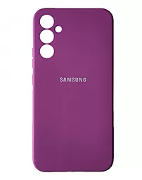 Чехол Silicone Case Full для Samsung Galaxy S24  Grape