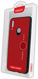 Чохол Intaleo Real Glass Huawei P Smart 2019 Red (1283126491085) - мініатюра 3