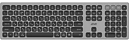 Клавиатура 2E KS270 Gray/Black (2E-KS270WBGR_UA)