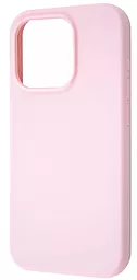 Чехол Wave Full Silicone Cover для Apple iPhone 15 Pro Chalk Pink
