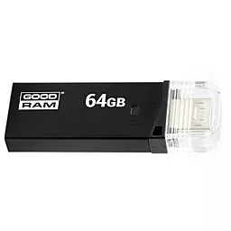 Флешка GooDRam Twin 64GB USB 3.0/microUSB Black (OTN3-0640K0R11)