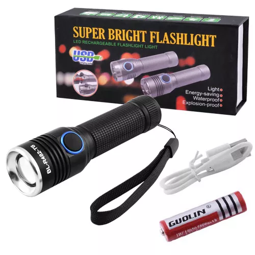 Фонарик Small Sun ZY-R842-T6 Black - фото 4