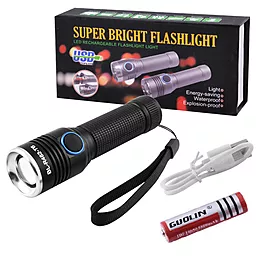 Фонарик Small Sun ZY-R842-T6 Black - миниатюра 4 Фонарик Small Sun ZY-R842-T6 Black - миниатюра 4