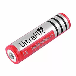 Аккумулятор UltraFire 18650 3.7V (6800mAh) красный