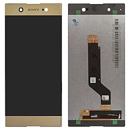 Дисплей Sony Xperia XA1 Ultra (G3212, G3221, G3223, G3226) з тачскріном, оригінал, Gold