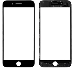 Корпусное стекло дисплея Apple iPhone 8 Plus (с OCA пленкой) with frame (original) Black