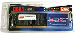 Оперативная память для ноутбука Dato DDR4 SO-DIMM 8 GB 2666MHz (8GG5128D26SODIMM)