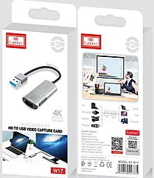Видео переходник (адаптер) Earldom ET-W17 HDMI(F) - USB(M) - миниатюра 4