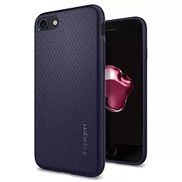 Чехол Spigen Liquid Air для Apple iPhone SE 2022/2020, iPhone 8, iPhone 7 Midnight Blue (042CS21189)