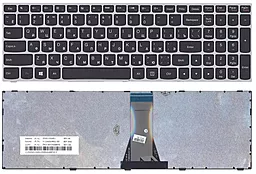 Клавіатура для ноутбуку Lenovo IdeaPad G50-70 G50-30 Frame 014604 сіра