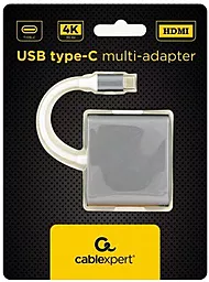Видео переходник (адаптер) Cablexpert USB Type-C - HDMI Gray (A-CM-HDMIF-02-SG) - миниатюра 2