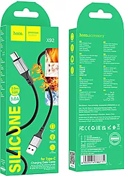Кабель Hoco X92 USB-A - Type-C 15w 3a 3м cable Black - мініатюра 7 Кабель Hoco X92 USB-A - Type-C 15w 3a 3м cable Black - мініатюра 7