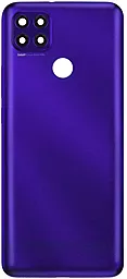 Задняя крышка корпуса Motorola G9 Power XT2091 со стеклом камеры Original Electric Violet