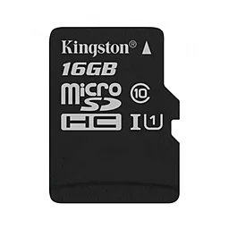 Карта пам'яті Kingston microSDHC 16GB Canvas Select Plus Class 10 UHS-I U1 (SDCS2/16GBSP)