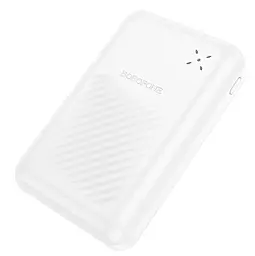Повербанк Borofone BJ30A Starlight 20000mAh 22.5W White - фото Повербанк Borofone BJ30A Starlight 20000mAh 22.5W White