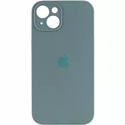 Чехол Silicone Case Full Camera для Apple iPhone 15 Pine Green