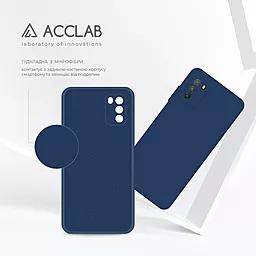 Чехол ACCLAB SoftShell для Xiaomi Poco M3 Blue - миниатюра 5