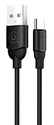 Кабель USB Usams Ice-Cream USB Type-C Cable Black (US-SJ246)
