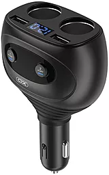 Автомобильное зарядное устройство XO CC41 15w 2xUSB-A ports car charger black