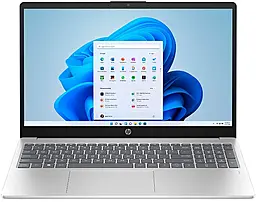 Ноутбук HP 15-fd0022ua 15.6" FHD IPS AG, Intel i7-1355U, 16GB, F1024GB, UMA, DOS, сріблястий - фото Ноутбук HP 15-fd0022ua 15.6" FHD IPS AG, Intel i7-1355U, 16GB, F1024GB, UMA, DOS, сріблястий