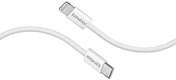 Кабель Promate USB Type-C - Lightning 27w 3a 1.2м PD сable White - фото Кабель Promate USB Type-C - Lightning 27w 3a 1.2м PD сable White