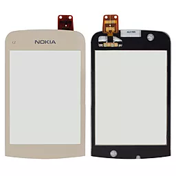 Сенсор (тачскрин) Nokia C2-02, C2-03, C2-06, C2-07, C2-08 (original) Gold