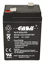 Акумуляторна батарея Casil 6V 4.5Ah (CA645)