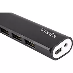 USB хаб Vinga HUB030B - миниатюра 3
