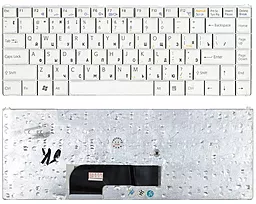 Клавіатура для ноутбуку Sony Vaio VGN-N N250 002980 біла