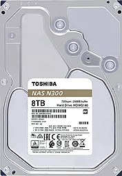 Жорсткий диск Toshiba N300 NAS 8TB (HDWG180UZSVA) 3.5"