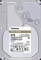 Жесткий диск Toshiba N300 NAS 8TB (HDWG180UZSVA) 3.5" - фото Жесткий диск Toshiba N300 NAS 8TB (HDWG180UZSVA) 3.5"