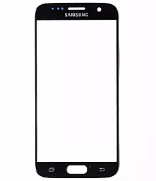 Корпусне скло дисплея Samsung Galaxy S7 G930F, G930FD (original) Blue