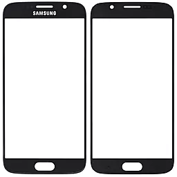 Корпусне скло дисплея Samsung Galaxy S6 G920F Black